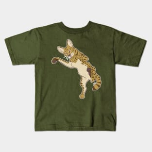 Stylin' Serval Kids T-Shirt